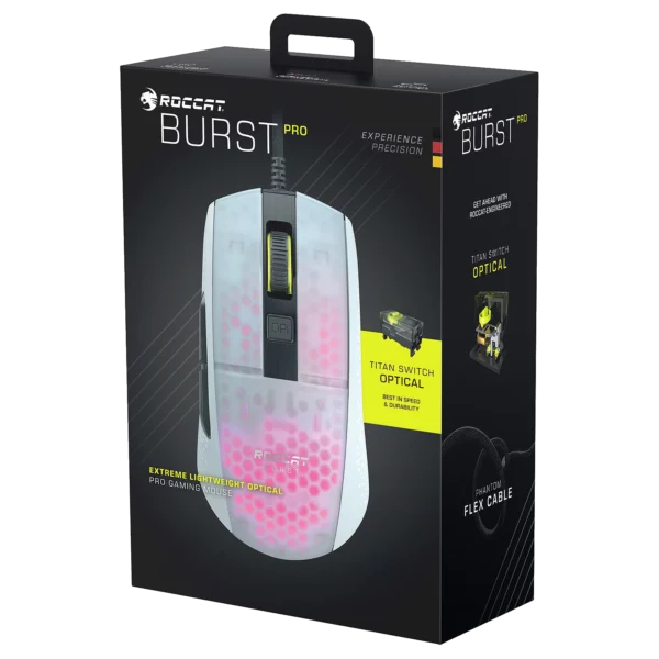 Roccat Burst PRO White